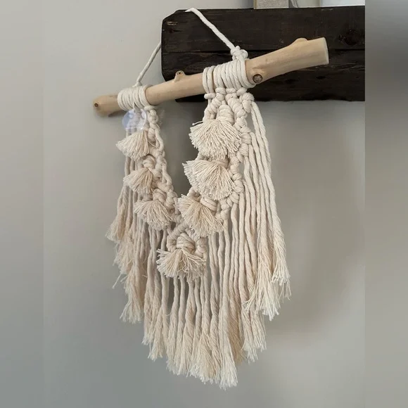 Macrame Wall Hanging - Picture 2 of 3